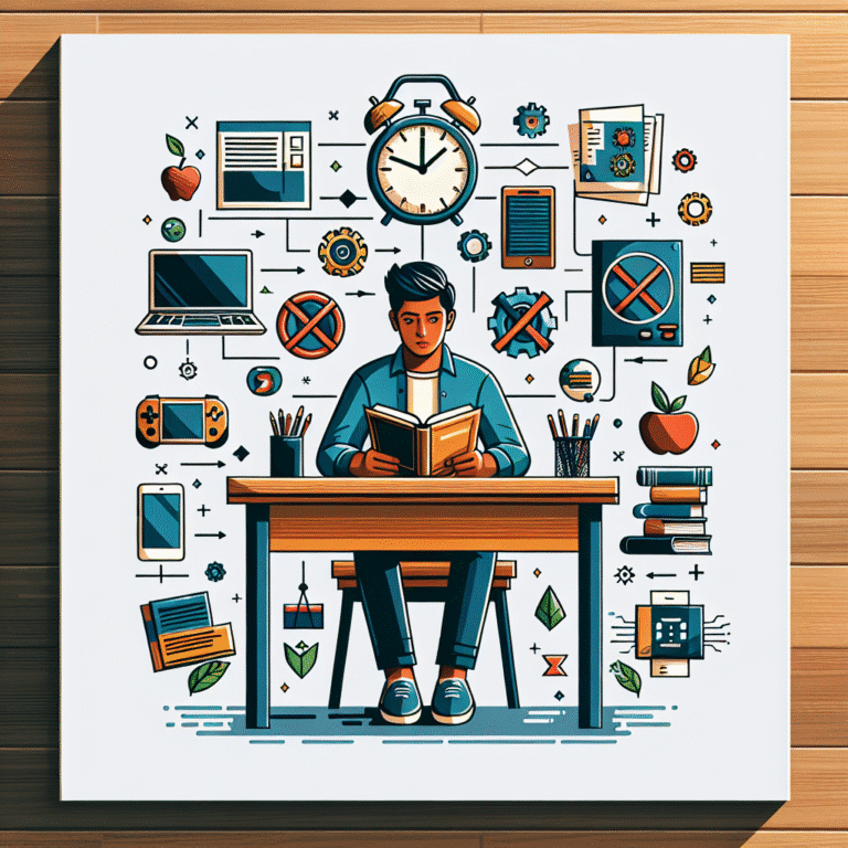 tips to eliminate distractions during study time