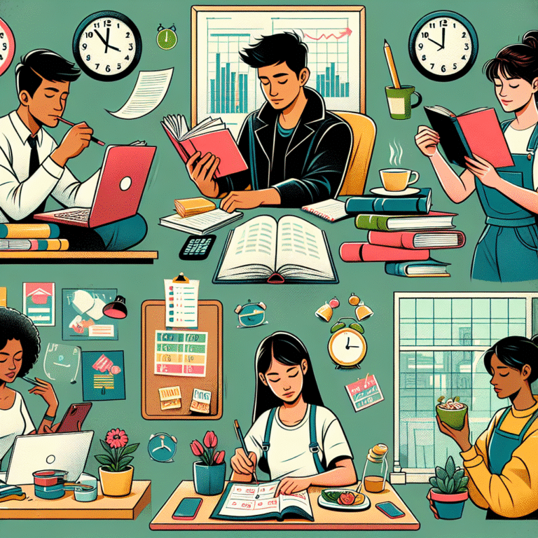 daily routines for productive students