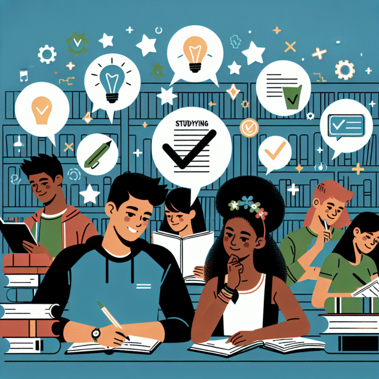 developing effective revision habits for teens