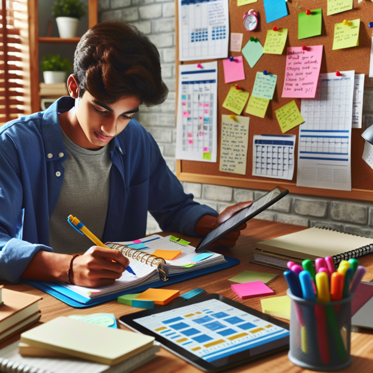 planning and organization skills for teens