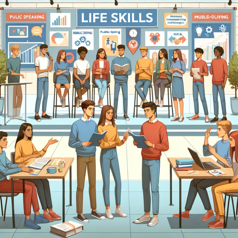 life skills workshops and resources for teens