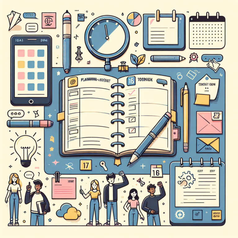 planning and organization skills for teens