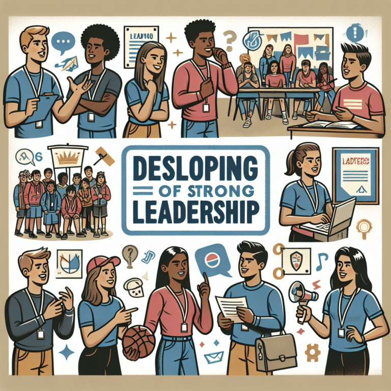 developing strong leadership skills for teenagers