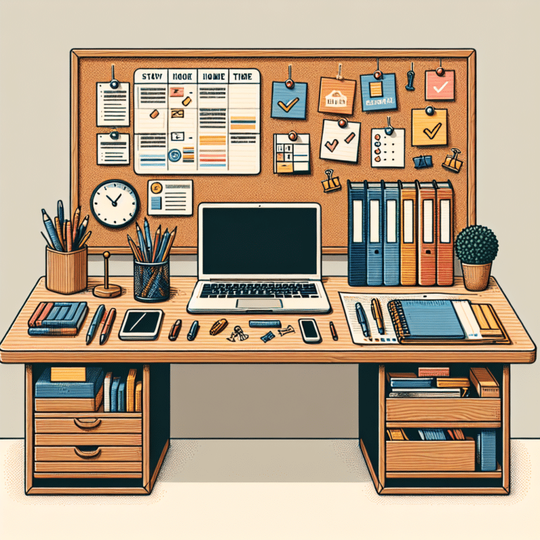 homework and study organization tips