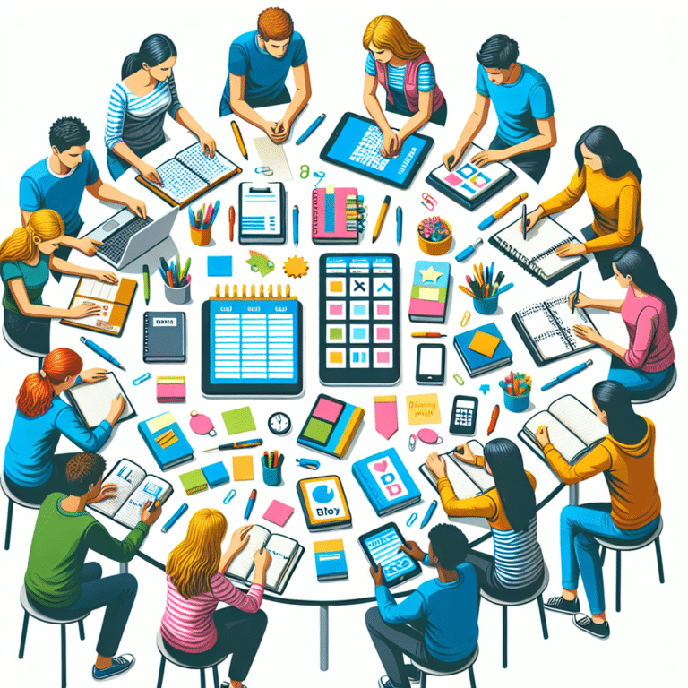 planning and organization skills for teens