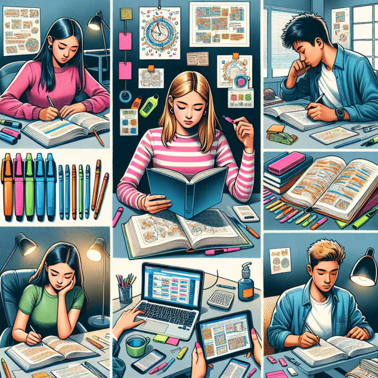 best study techniques for high school students