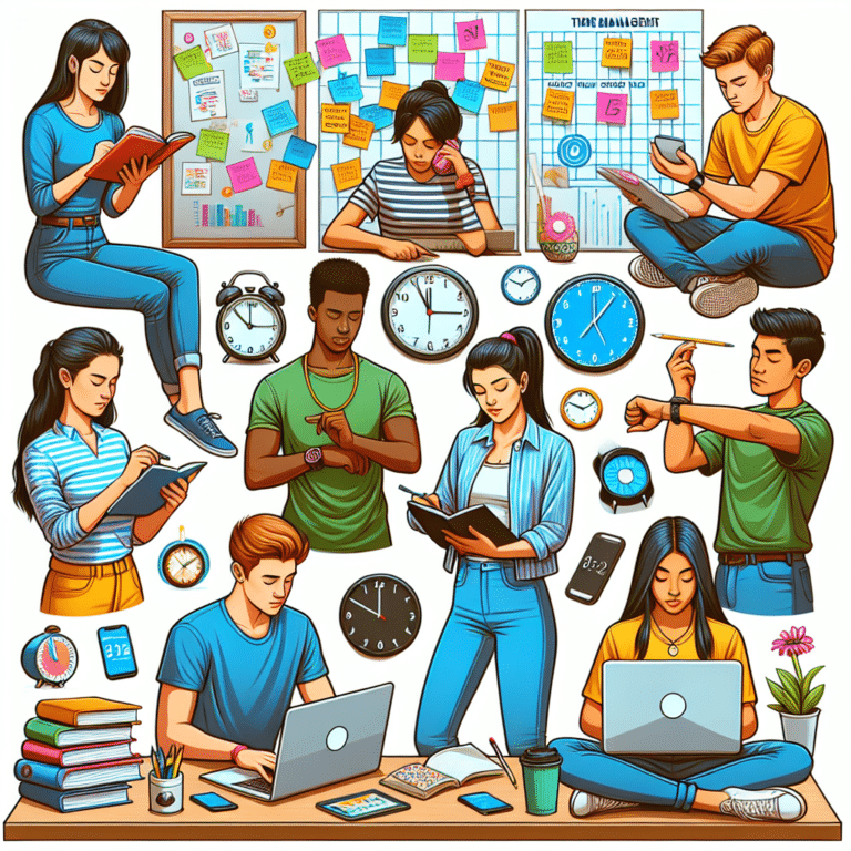 time management tips for busy teens