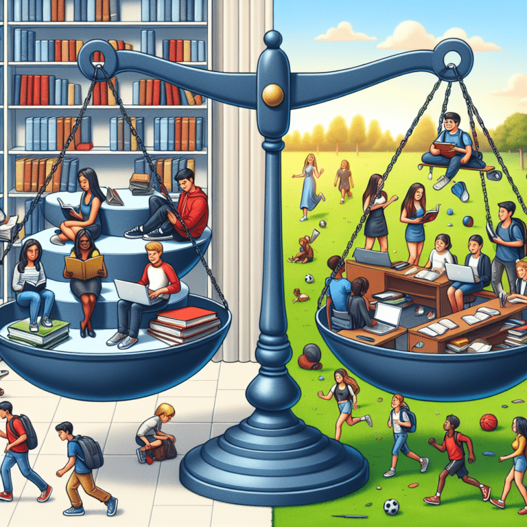balancing schoolwork and extracurricular activities efficiently